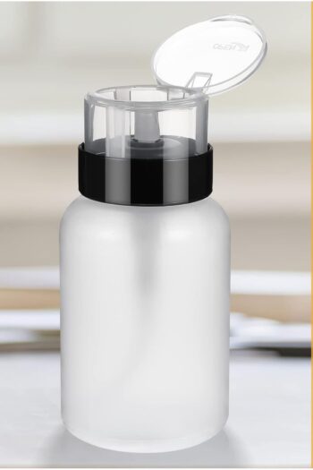 Nail Master Pompalı Aseton Cleanser Remover Çok Amaçlı Kullanım Pratik Boş Şişe 180ml