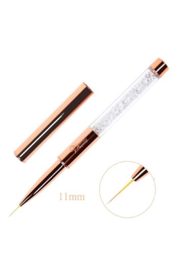 Venalisa Kapaklı Nail Art Çizim Fırçası Ince Tırnak Fırçası 11 Mm No.3