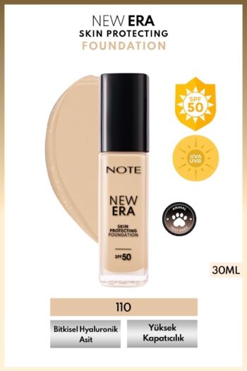 Note Cosmetics New Era Skin Protecting Spf 50 Nemlendirici Etkili Hyaluronik Asitli Fondöten - 110 Soft Ivory