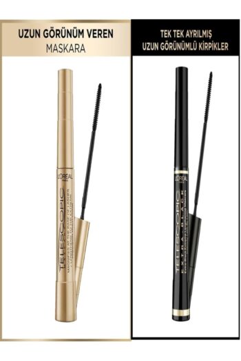 L'Oreal Paris Orjinal Yeni Loreal Paris Teleskopik Maskara Siyah - Extra Siyah 2'li
