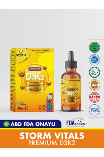 STORM VİTALS Katkısız Koruyucusuz Premium 600 Damla 30 ml