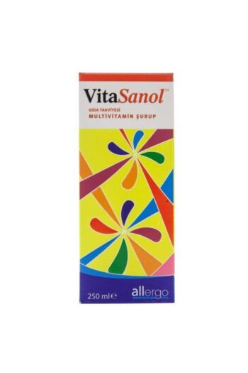 Allergo Skt 01/2025 Vitasanol Multivitamin Mineral Şurup 250 Ml Skt 07/25