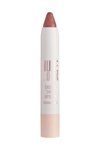 Golden Rose Nude Look Creamy Shine Lipstick No: 04 Coral Nude - Kalem Ruj - 8691190967352