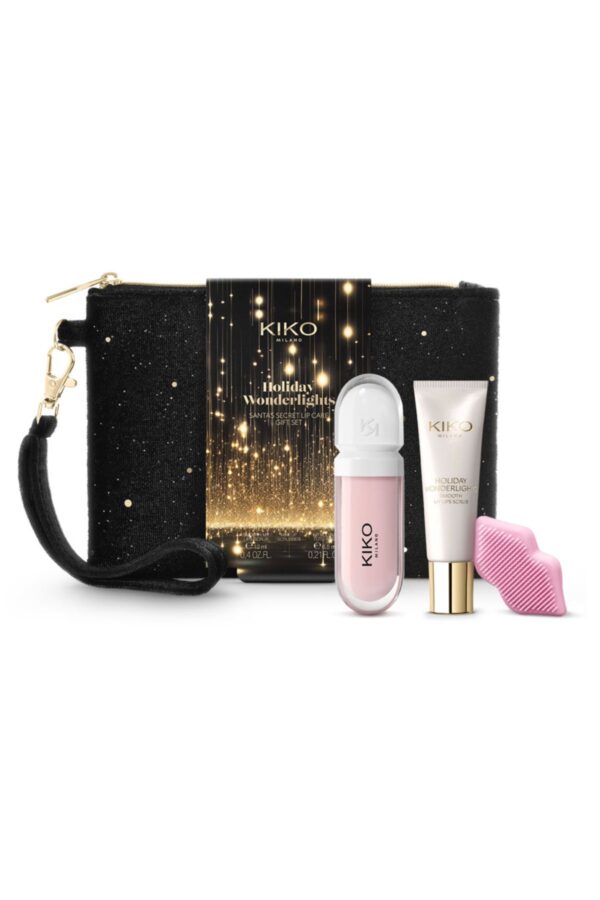 KIKO MAKYAJ SETLERİ - Holiday Wonderlights Santa’S Secret Lip Care Gift