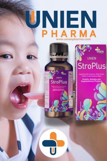 UNIEN Pharma Stroplus 100 Ml/ Kolostrum Beta Glukan Çinko Folik Asit Selenyum Vitamin Içeren Takviye Edici Gıda