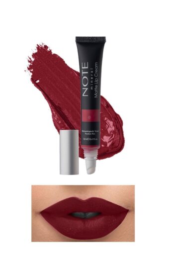 Note Cosmetics Mineral Matte Lip Cream Yarı Mat Bitişli Likit Ruj 05 Plum Wine - Kırmızı