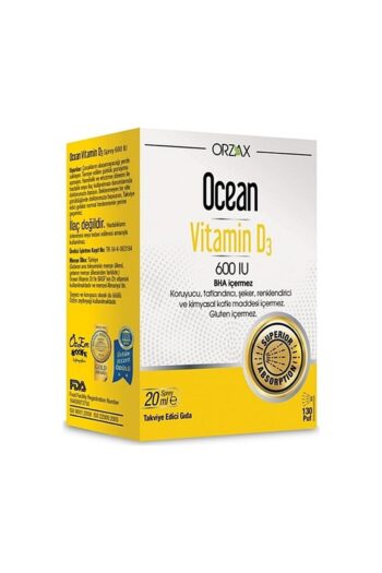 Orzax Ocean Vitamin D3 600 IU Sprey 20 ml