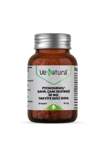 Venatura Pycnogenol Sahil Çamı Ekstresi 30 Mg 30 Kapsül