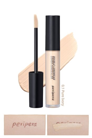 PERIPERA Hafif Yapılı Gün Boyu Yüksek Kapatıcı Double Longwear Cover Concealer (#01 PURE IVORY)