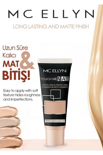 Mcellyn Mc Ellyn Touch Me Matte Face Tone Foundatıon 2