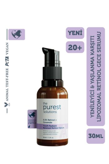 The Purest Solutions Yenileyici & Yaşlanma Karşıtı Lipozomal Retinol Gece Serumu 20+