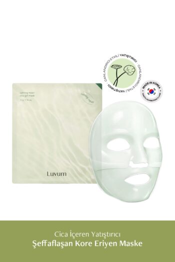 LUVUM Şeffaflaşan Kore Eriyen Maske Cica Yatıştırıcı Calming Repair Cica Gel Mask
