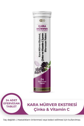 ORFARMA Kara Mürver Ekstresi Efervesan Tablet 24 Tablet