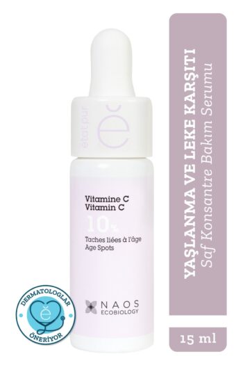 Etat Pur Pure Active Saf Vitamin C %10 Koyu Leke Aydınlatıcı Yaşlanma Karşıtı Konsantre Bakım Serumu 15 mL