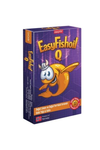 Easy Fishoil Easy Q Kids Çiğnenebilir 30 Tablet