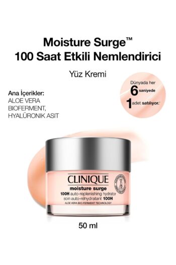 Clinique Moisture Surge 100 Saat Etkili Nemlendirici Yüz Kremi 50ml | Aloe Vera BioFerment, Hyalüronik Asit