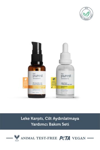 The Purest Solutions Leke Karşıtı Cilt Aydınlatmaya Yardımcı Bakım Seti