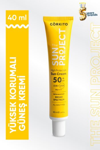 Görkito The Sun Project Yüksek Korumalı Hibrit Güneş Kremi High Protection Hybrid Sun Cream 50 Spf Pa 40 ml