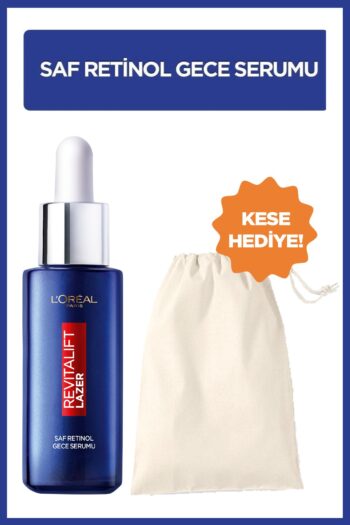 L'Oreal Paris Revitalift Lazer Saf Retinol Gece Serumu 30 ml + Kese Çanta