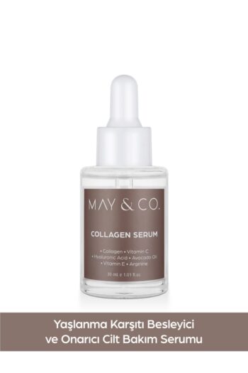 MAY&CO. Hyalüronik Asit & C Vitamini & Kolajen Cilt Bakım Serumu 30 ml
