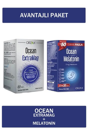 Orzax Ocean ExtraMag 60 Tablet + Ocean Melatonin 3 mg 60+30 Tablet - %50 Daha Fazla