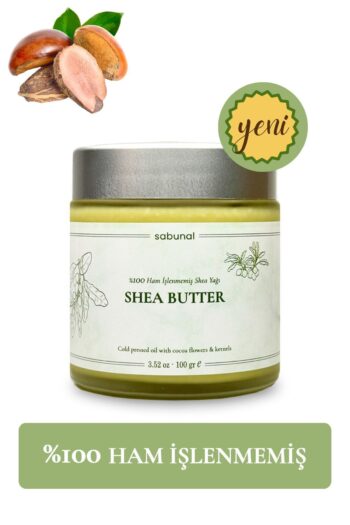sabunal Shea Yağı Soğuk Sıkım Ham Işlenmemiş 1. Sınıf Kalite %100 Raw Virgin Shea Butter 100 gr