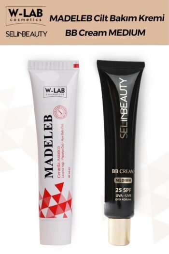 W-Lab Kozmetik Madeleb Krem 40 ml ve Selin Beauty BB Cream Medium 40 ml