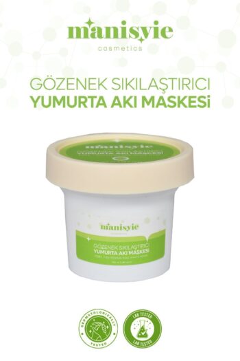 Manisvie Gözenek Sıkılaştırıcı Yumurta Akı Maskesi - Pore Tightening Egg White Mask