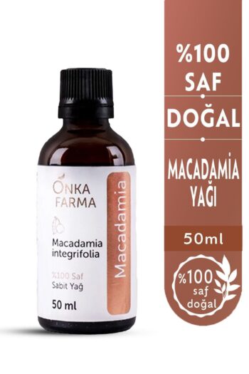 OnkaFarma Onka Farma Makademya Yağı - %100 Saf Macadamia Cadı Fındığı Yağı - 50 ml