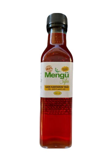 mengü şifa Sarı Kantaron (KANTORON) Yağı 250ml Cam Şişe Yeni Mahsül....