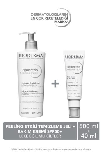Bioderma Leke Karşıtı Aydınlatıcı Yıkama Jeli&Leke Karşıtı Aydınlatıcı Güneş Koruyucu 40 ml Seti