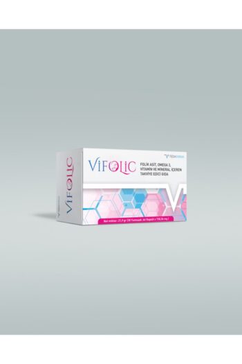 Tedafarma Vifolic - Folik Asit, Omega 3, Vitamin Ve Mineral Içeren Takviye Edici Gıda / 30 Yumuşak Jel Kapsül