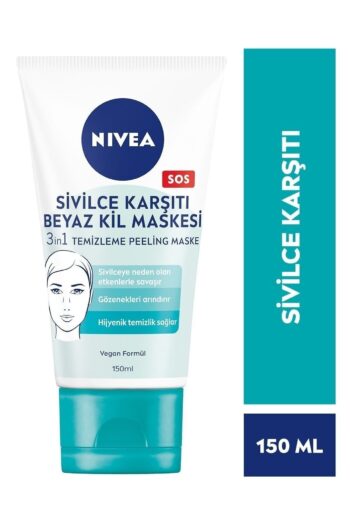 NIVEA Sivilce Ve Siyah Nokta Karşıtı Beyaz Kil Maskesi 150 ml