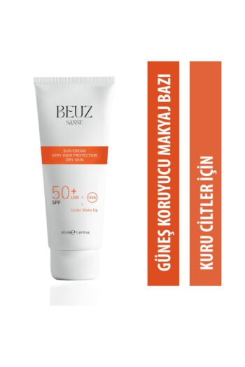 beuz Sanse Spf50+ Kuru Ciltler İçin Çok Yüksek Korumalı Güneş Kremi & Makyaj Bazı - 50 ml