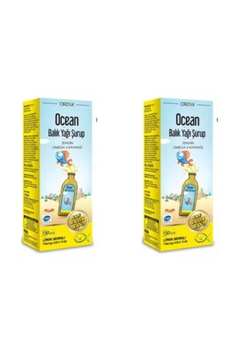 Ocean Balık Yağı Şurubu Limon Aromalı 150 ml 2'li Paket