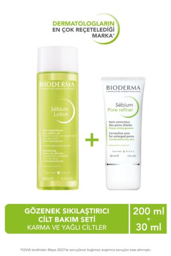 Bioderma Sebium Karma ve Yağlı Ciltler İçin Gözenek Sıkılaştırıcı Tonik 200 ml & Bakım Kremi 30 ml