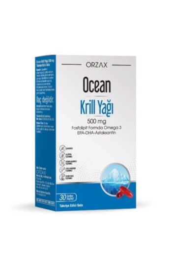 Ocean Krill Oil 500 mg 30 Kapsül Omega 3, yüksek DHA ve EPA içeren Krill yağı + 100 ML YÜZ YIKAMA JELİ