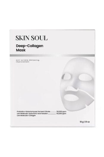 skinsoul Şeffaflaşan Kore Maske Kolajen Maskesi Skinsoul Kolojen Maske Bio Kolojen Maske