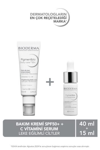 Bioderma Leke Karşıtı Aydınlatıcı Güneş Koruyuculu Krem 40ml&Leke Karşıtı C Vitaminli Gece Serumu 15 ml Seti