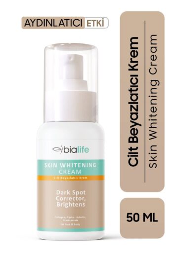 bialife Cilt Beyazlatıcı Krem – Alpha Arbutin İhtivalı Ton Eşitleyici Krem - Bialife