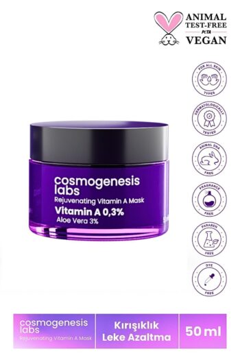 Cosmogenesis Labs Canlandıran A Vitamini Maske 50ml Vegan Kuruluk Önleyici Gençleştirici (%0.3 RETİNOL-%3 ALOE VERA)