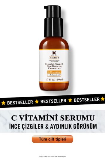 Kiehl's Powerful-Strength Kırışıklık Karşıtı Serum - C Vitamini Ve Hyalüronik Asit Içeriğiyle 50 ml