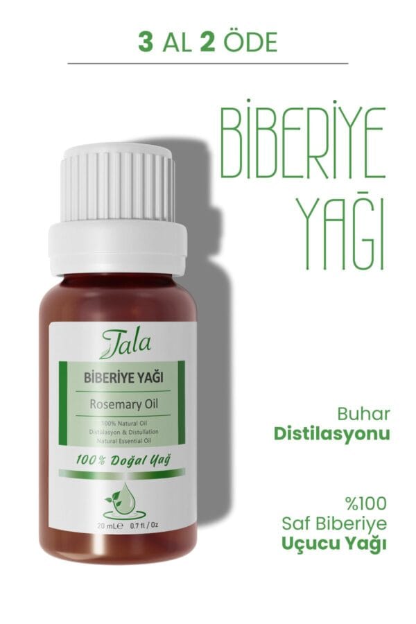 Tala %100 Saf Ve Doğal Biberiye Yağı 20 Ml