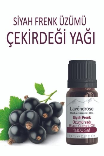 Lavendrose Siyah Frenk Üzümü Çekirdeği Yağı 10 ml %100 Doğal Omega 6 Yağı