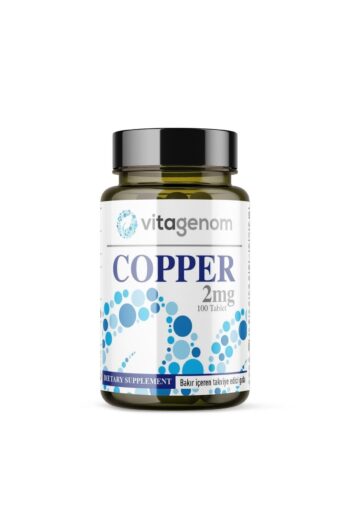 Vitagenom Copper 2 Mg 100 Tablet Bakır Içeren Takviye Edici Gıda