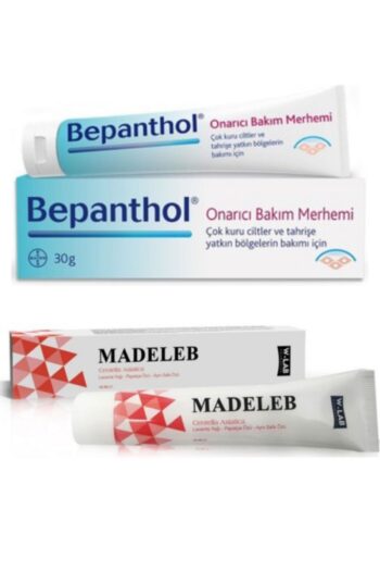 Bepanthol Onarıcı Bakım Merhemi 30 gr + W-lab Madeleb Cilt Yenileyici Krem 40 ml