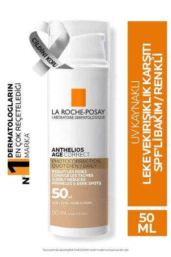 La Roche Posay Leke ve Kırışıklık Karşıtı Renkli Kapatıcı Özelliğe Sahip Yüz Güneş Bakım Kremi 50''ML..