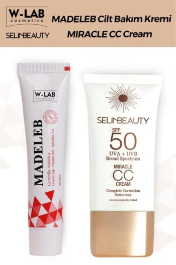 W-Lab Kozmetik Madeleb Krem 40 ml Ve  Selin Beauty Cc Krem 50 ml Set