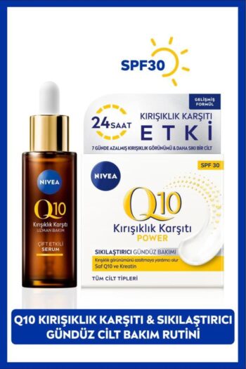 NIVEA Luminous630 Leke Karşıtı Gündüz Yüz Kremi 40ml, Q10 Kırışıklık Karşıtı Çift Etkili Cilt Serumu 30ml