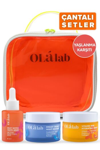 OlaLab Cilt Yenileyici Çanta Hediyeli Yaşlanma Karşıtı Cilt Bakım Seti